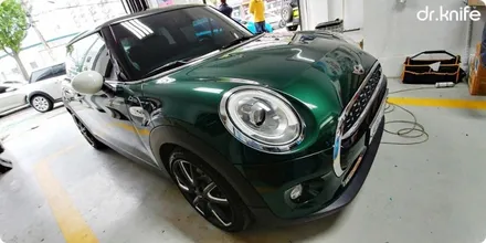 광주루프스킨 BMW 미니 루프스킨 시공 닥터나이프 카스킨 / 광주 북구 중흥동