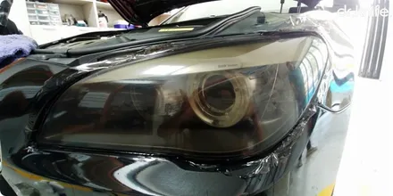 광주 BMW 7 라이트 필름 시공 닥터나이프 카스킨 / 광주 북구 중흥동