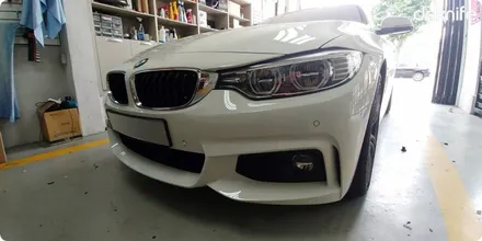 BMW 428i 컨버터블 부분 래핑 시공 닥터나이프 카스킨 / 광주 북구 중흥동