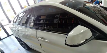 광주 BMW 5GT 실내랩핑+솔라가드 새턴 시공 닥터나이프 / 광주 북구 중흥동