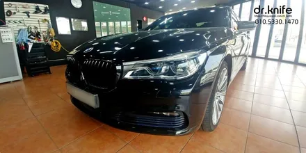 광주랩핑 bmw 730ld 라이트 & 테일램프 필름 광주카스킨 / 광주 북구 중흥동