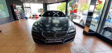 광주랩핑 BMW 640d 사틴블랙 전체랩핑 제거 및 시공 / 광주 북구 중흥동
