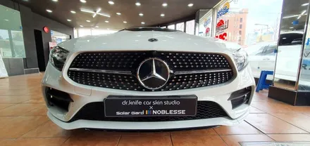 광주랩핑 벤츠 CLS 400d  블랙PPF 루프스킨 시공 / 광주 북구 중흥동
