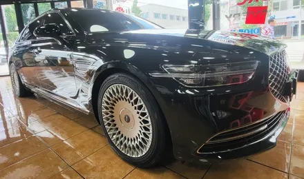광주랩핑 제네시스 G90 전체랩핑 시공 / 광주 북구 중흥동