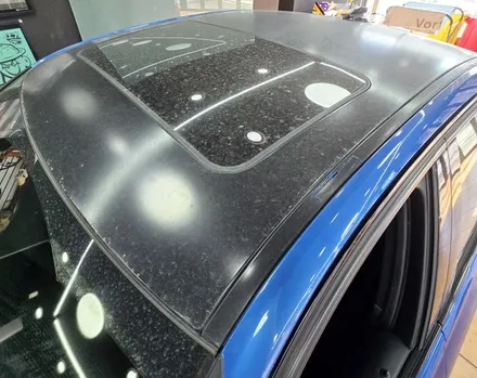 광주루프스킨 bmw 320 기존루프스킨 제거 및 재시공 / 광주 북구 중흥동