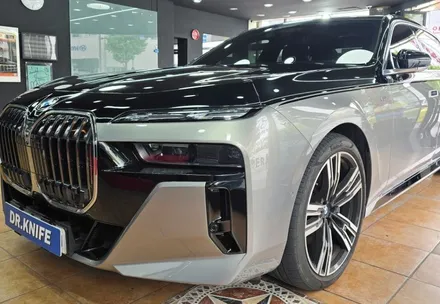 광주듀오톤랩핑 bmw the7 고광택 블랙 듀오톤랩핑 시공 / 광주 북구 중흥동