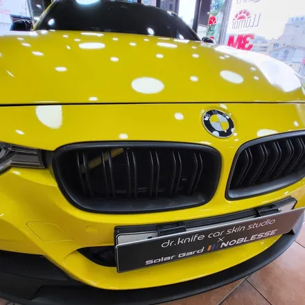 광주랩핑 bmw 320i 전체랩핑 시공 / 광주 북구 중흥동