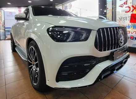 광주랩핑 벤츠 GLE400d 화이트 전체랩핑 시공 / 광주 북구 중흥동