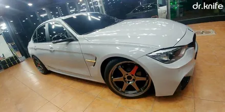 광주전체랩핑 BMW 320d 전체랩핑 시공 닥터나이프 카스킨 / 광주 북구 중흥동
