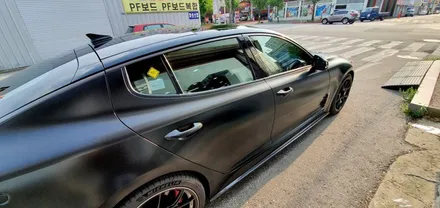 광주랩핑 스팅어 전체랩핑 시공 닥터나이프 카스킨팀 / 광주 북구 중흥동