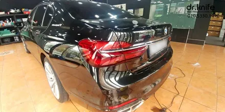 광주랩핑 bmw 730ld 라이트 & 테일램프 필름 광주카스킨 / 광주 북구 중흥동