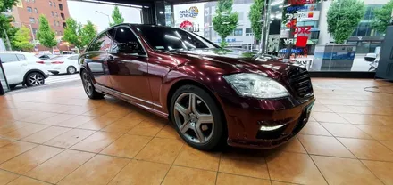 광주랩핑 벤츠 S63 AMG 전체랩핑 제거 및 시공 닥터나이프 / 광주 북구 중흥동