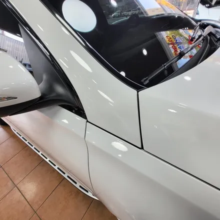 광주랩핑 벤츠 GLE400d 화이트 전체랩핑 시공 / 광주 북구 중흥동