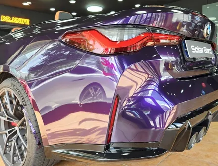 광주bmw 고광택 미드나잇퍼플 전체랩핑 시공 / 광주 북구 중흥동