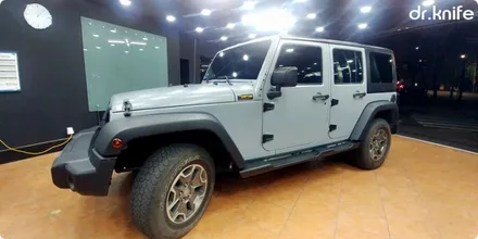 광주전체랩핑 JEEP 랭글러 루비콘 전체랩핑 시공 닥터나이프 / 광주 북구 중흥동