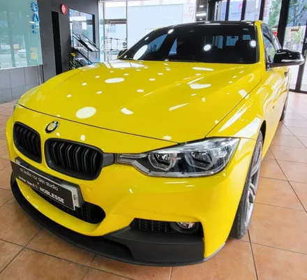 광주랩핑 bmw 320i 전체랩핑 시공 / 광주 북구 중흥동