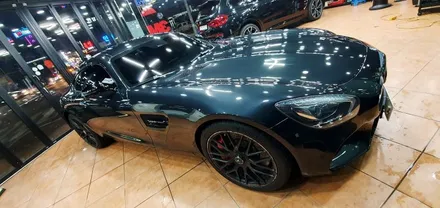 광주랩핑제거 벤츠 AMG GT 중국산 랩핑 제거 & 전체 광택 / 광주 북구 중흥동