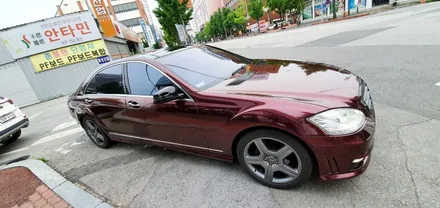 광주랩핑 벤츠 S63 AMG 전체랩핑 제거 및 시공 닥터나이프 / 광주 북구 중흥동