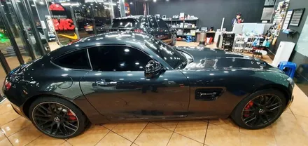 광주랩핑제거 벤츠 AMG GT 중국산 랩핑 제거 & 전체 광택 / 광주 북구 중흥동