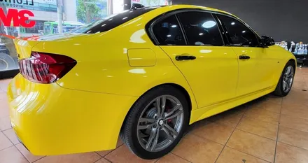광주랩핑 bmw 320i 전체랩핑 시공 / 광주 북구 중흥동
