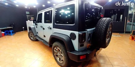 광주전체랩핑 JEEP 랭글러 루비콘 전체랩핑 시공 닥터나이프 / 광주 북구 중흥동