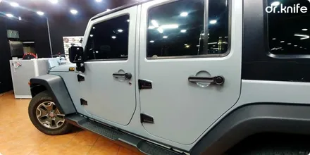 광주전체랩핑 JEEP 랭글러 루비콘 전체랩핑 시공 닥터나이프 / 광주 북구 중흥동