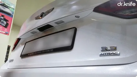 광주랩핑 현대 G80 전체랩핑 시공 닥터나이프 카스킨 / 광주 북구 중흥동