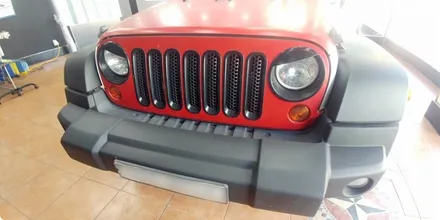 광주전체랩핑 JEEP 랭글러 루비콘 전체랩핑 시공 닥터나이프 / 광주 북구 중흥동