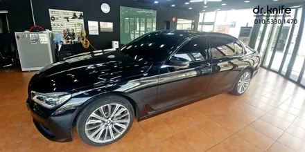 광주랩핑 bmw 730ld 라이트 & 테일램프 필름 광주카스킨 / 광주 북구 중흥동