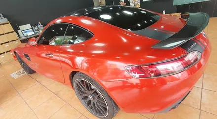 벤츠 AMG GT 전체랩핑 제거 및 전체랩핑 재시공 / 광주 북구 중흥동