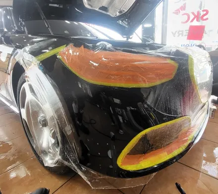 광주PPF 벤츠 S450 프런트 범퍼 보닛 PPF 시공 / 광주 북구 중흥동