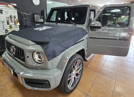 광주랩핑 벤츠G63 AMG 블랙팩 시공 / 광주 북구 중흥동