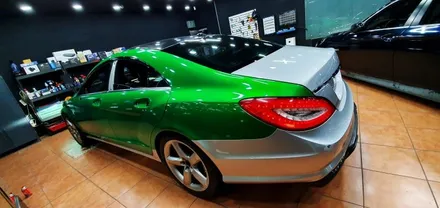 광주랩핑 벤츠 CLS63 AMG 닥터나이프 카스킨 스튜디오 / 광주 북구 중흥동