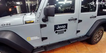 광주전체랩핑 JEEP 랭글러 루비콘 전체랩핑 시공 닥터나이프 / 광주 북구 중흥동