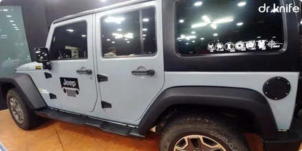 광주전체랩핑 JEEP 랭글러 루비콘 전체랩핑 시공 닥터나이프 / 광주 북구 중흥동