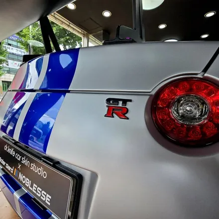 광주랩핑 닛산의 자존심 GT-R 전체랩핑 시공기 / 광주 북구 중흥동
