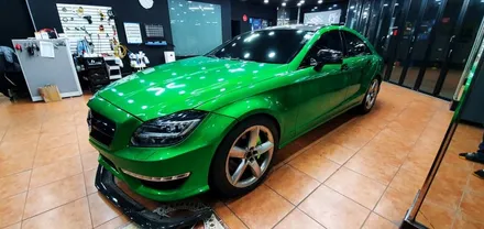 광주랩핑 벤츠 CLS63 AMG 닥터나이프 카스킨 스튜디오 / 광주 북구 중흥동