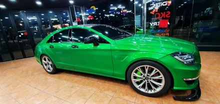 광주랩핑 벤츠 CLS63 AMG 닥터나이프 카스킨 스튜디오 / 광주 북구 중흥동