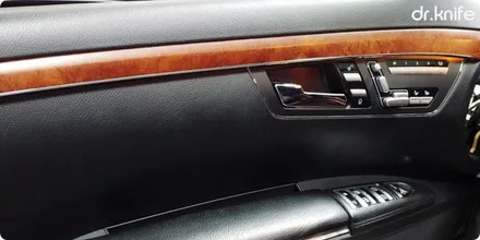 광주실내랩핑 벤츠 S500 실내랩핑시공 닥터나이프 카스킨 / 광주 북구 중흥동