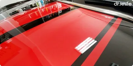 광주 BMW Mini 데칼 시공 닥터나이프 카스킨 / 광주 북구 중흥동