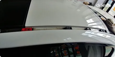 광주랩핑 BMW 640i 루프스킨 시공 닥터나이프 카스킨 / 광주 북구 중흥동