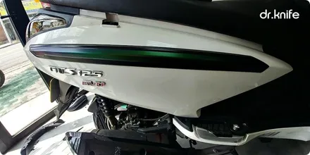 광주 바이크랩핑 보이져 GTS125 EVO시공 닥터나이프 카스킨 / 광주 북구 중흥동