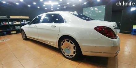 광주전체랩핑 벤츠 마이바흐 전체랩핑 시공 닥터나이프 카스킨 / 광주 북구 중흥동