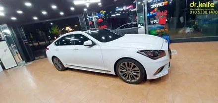 광주썬팅 제네시스 G80 솔라가드 새턴 전체 시공 닥터나이프 카스킨 스튜디오 / 광주 북구 중흥동