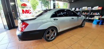 광주랩핑 벤츠 S63 AMG 전체랩핑 제거 및 시공 닥터나이프 / 광주 북구 중흥동