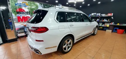 광주랩핑 BMW X7 신차검수 + 솔라가드 차콜 썬팅 + 크롬딜리트 + 휠도색 + 생활보호PPF 시공 닥터나이프 카스킨 스튜디오 / 광주 북구 중흥동