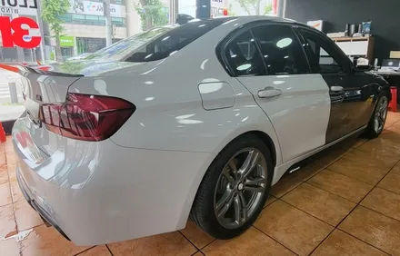 광주랩핑 bmw 320i 전체랩핑 시공 / 광주 북구 중흥동