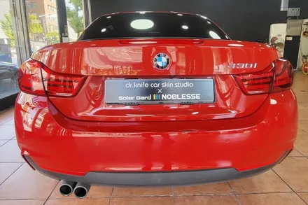 광주랩핑 bmw 420i 컨버터블 전체랩핑 시공 / 광주 북구 중흥동