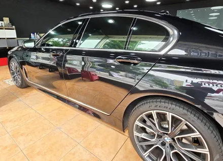 광주랩핑 BMW 730 크롬딜리트 시공 / 광주 북구 중흥동
