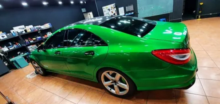 광주랩핑 벤츠 CLS63 AMG 닥터나이프 카스킨 스튜디오 / 광주 북구 중흥동